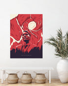 Hannibal by Tibor Lovas on GIANT ART - red vector illustration