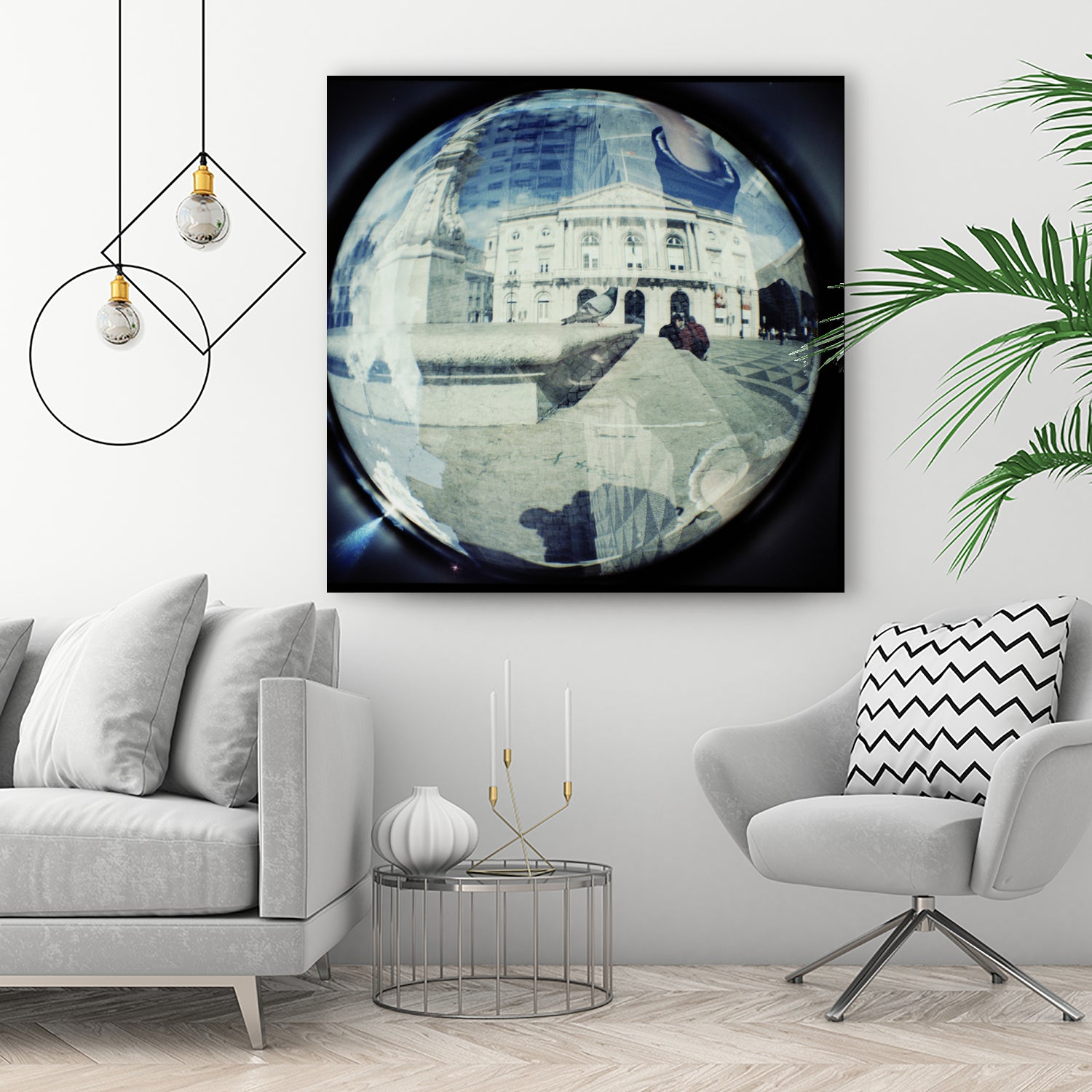 Rolo 16 - 2 by Ana Santos on GIANT ART - blue photo illustration