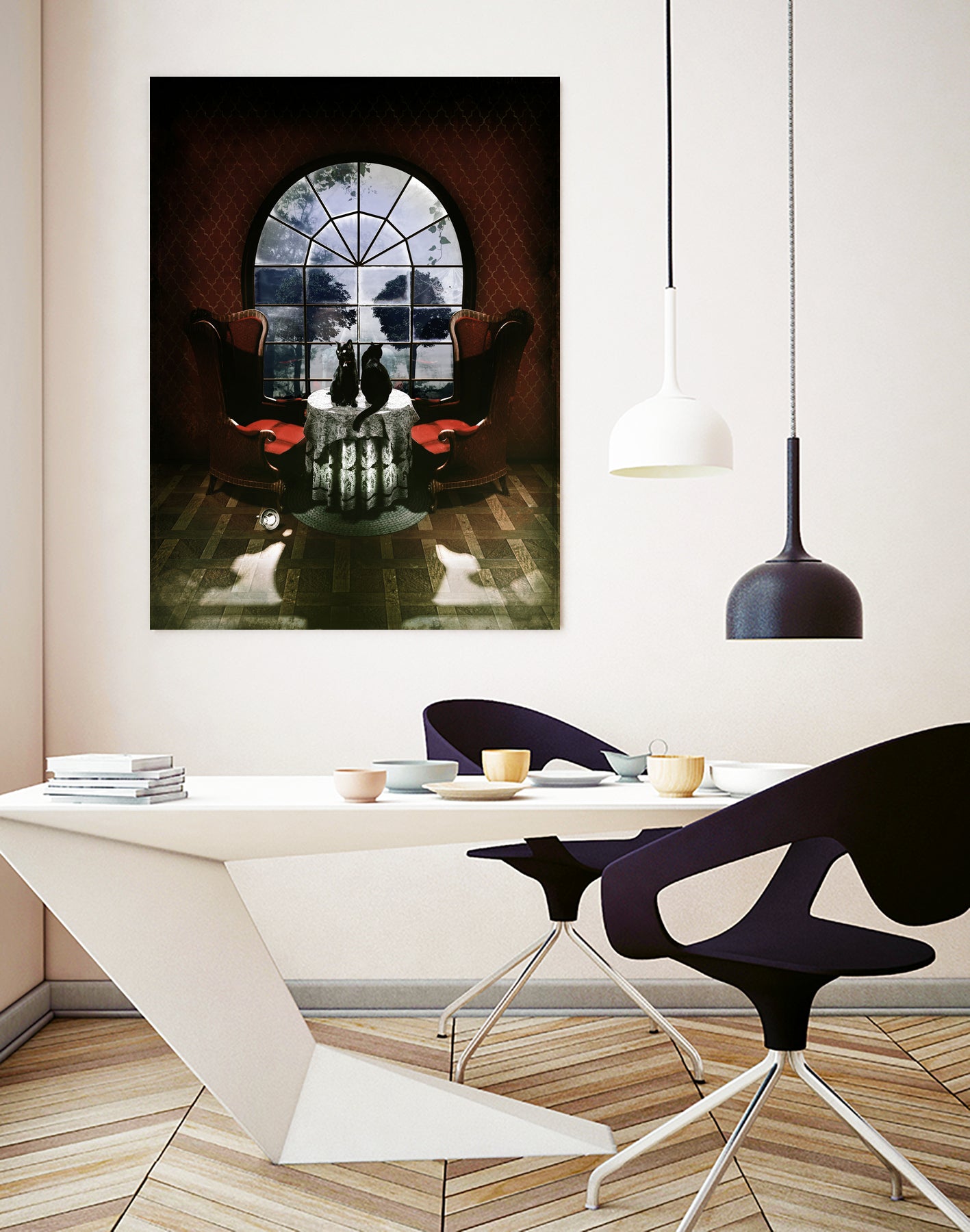 Room Skull by Ali Gulec on GIANT ART - white photo manipulation