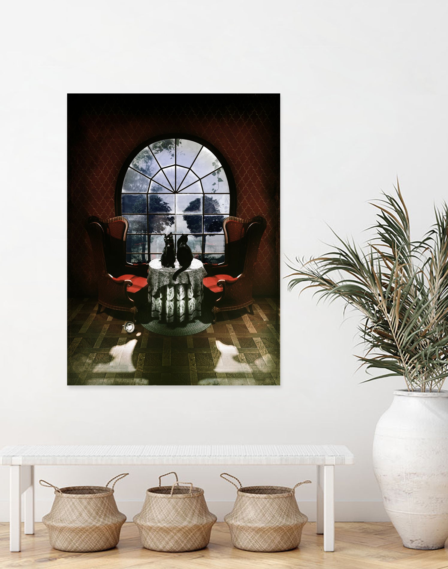 Room Skull by Ali Gulec on GIANT ART - white photo manipulation