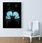 The Winner by Solti Balázs on GIANT ART - blue digital painting