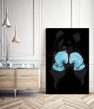 The Winner by Solti Balázs on GIANT ART - blue digital painting