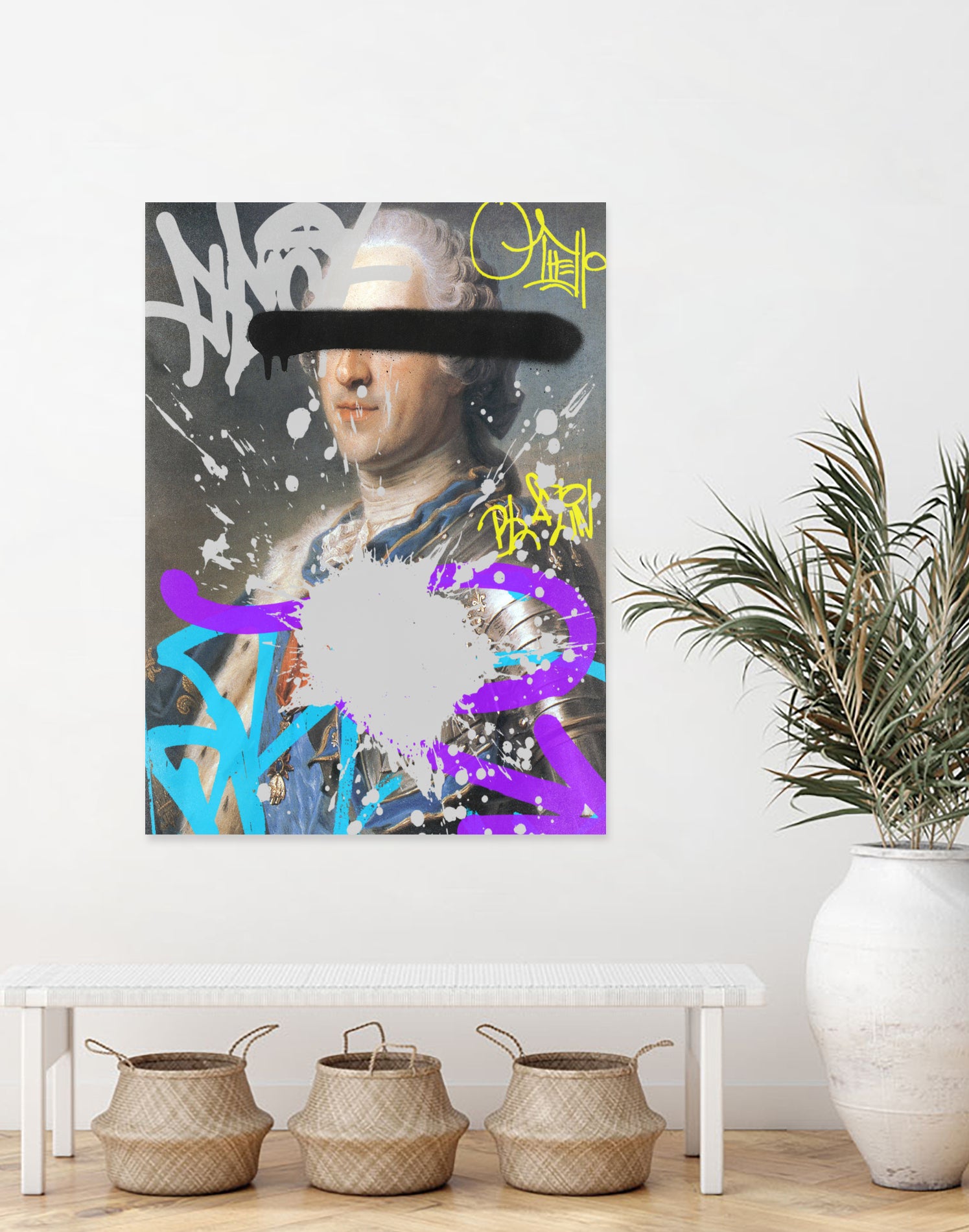 Revolution (King version) by Pedro Molina on GIANT ART - gray mixed media