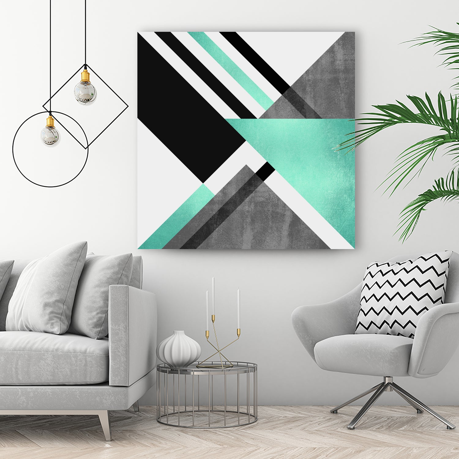 Foldings by Elisabeth Fredriksson on GIANT ART - blue digital painting