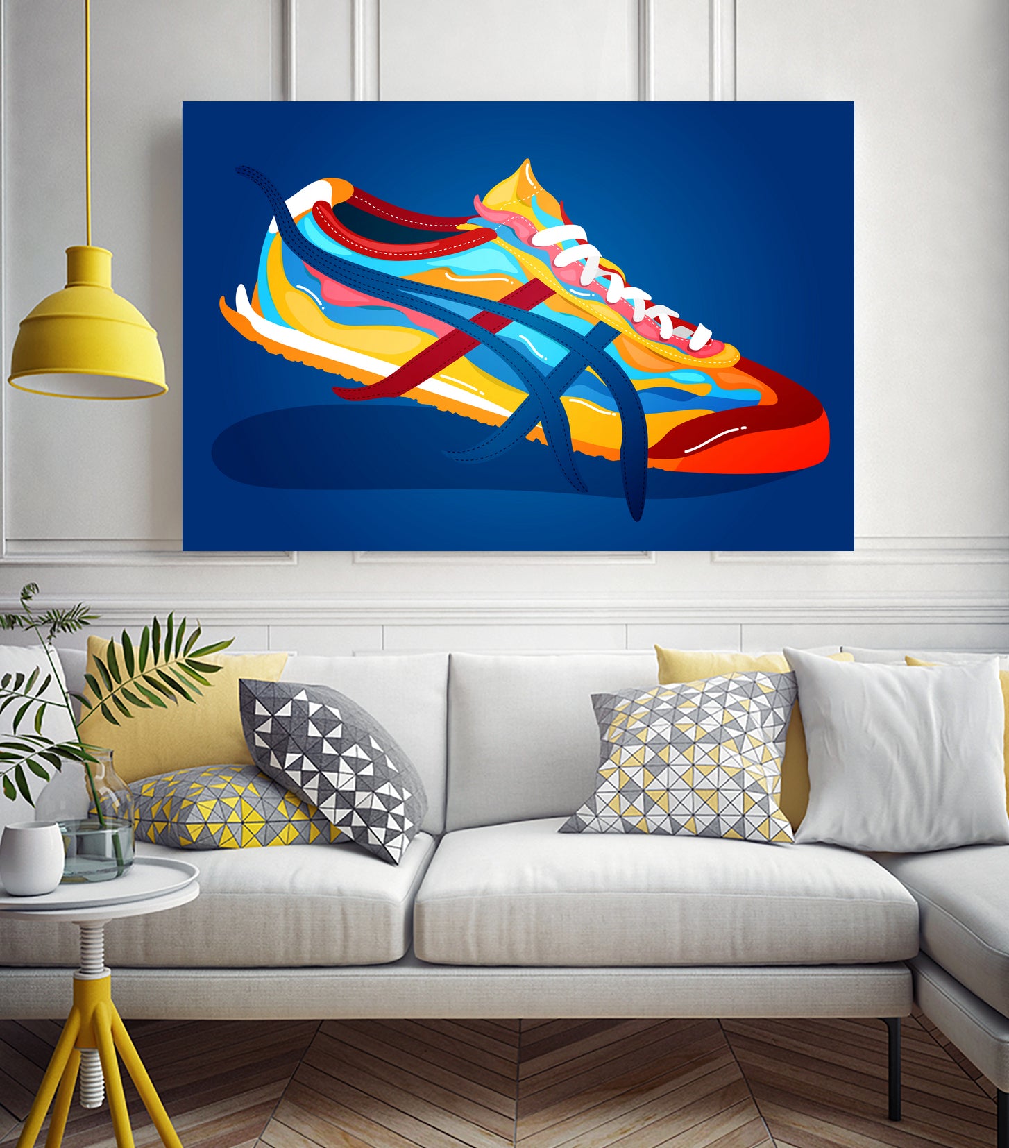 The Classic Series: Onitsuka Tiger Mexico 66 by Michelle Karyl Nerona on GIANT ART - white digital painting