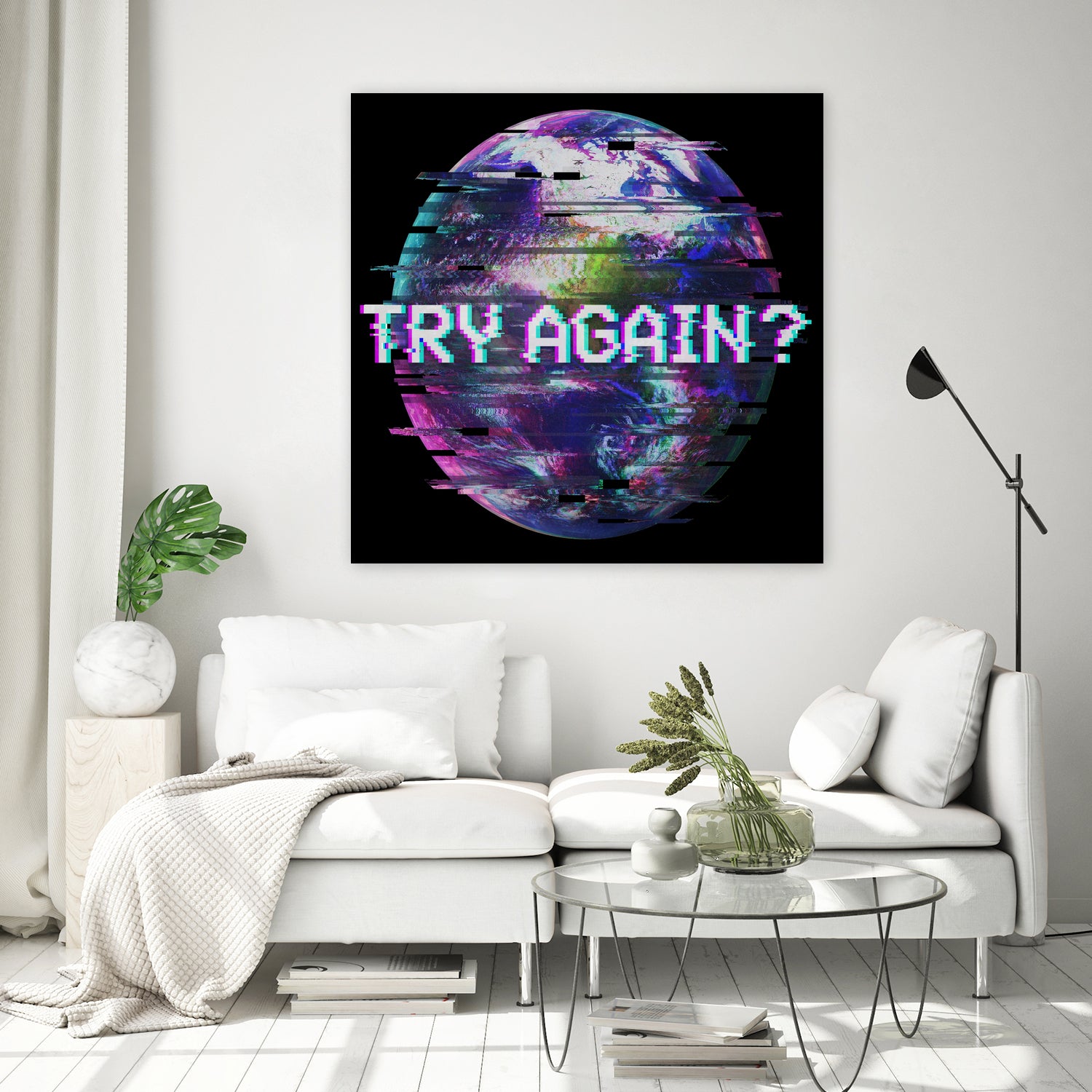 Humanity Glitch by Sabrina Pearcy on GIANT ART - fuchsia processing/programming