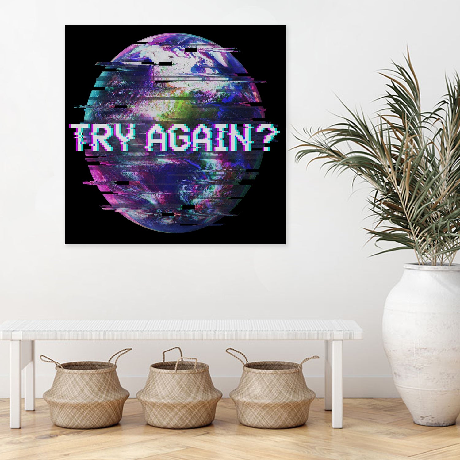 Humanity Glitch by Sabrina Pearcy on GIANT ART - fuchsia processing/programming