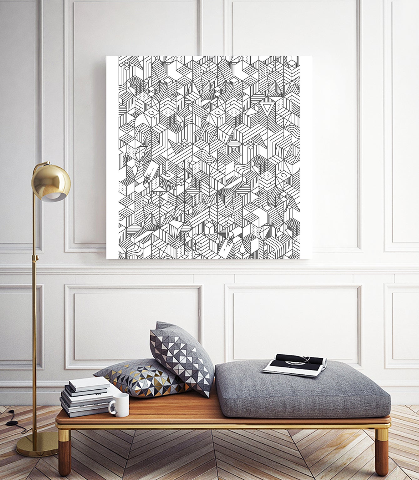 Complicity by Benjamin White on GIANT ART - white digital drawing