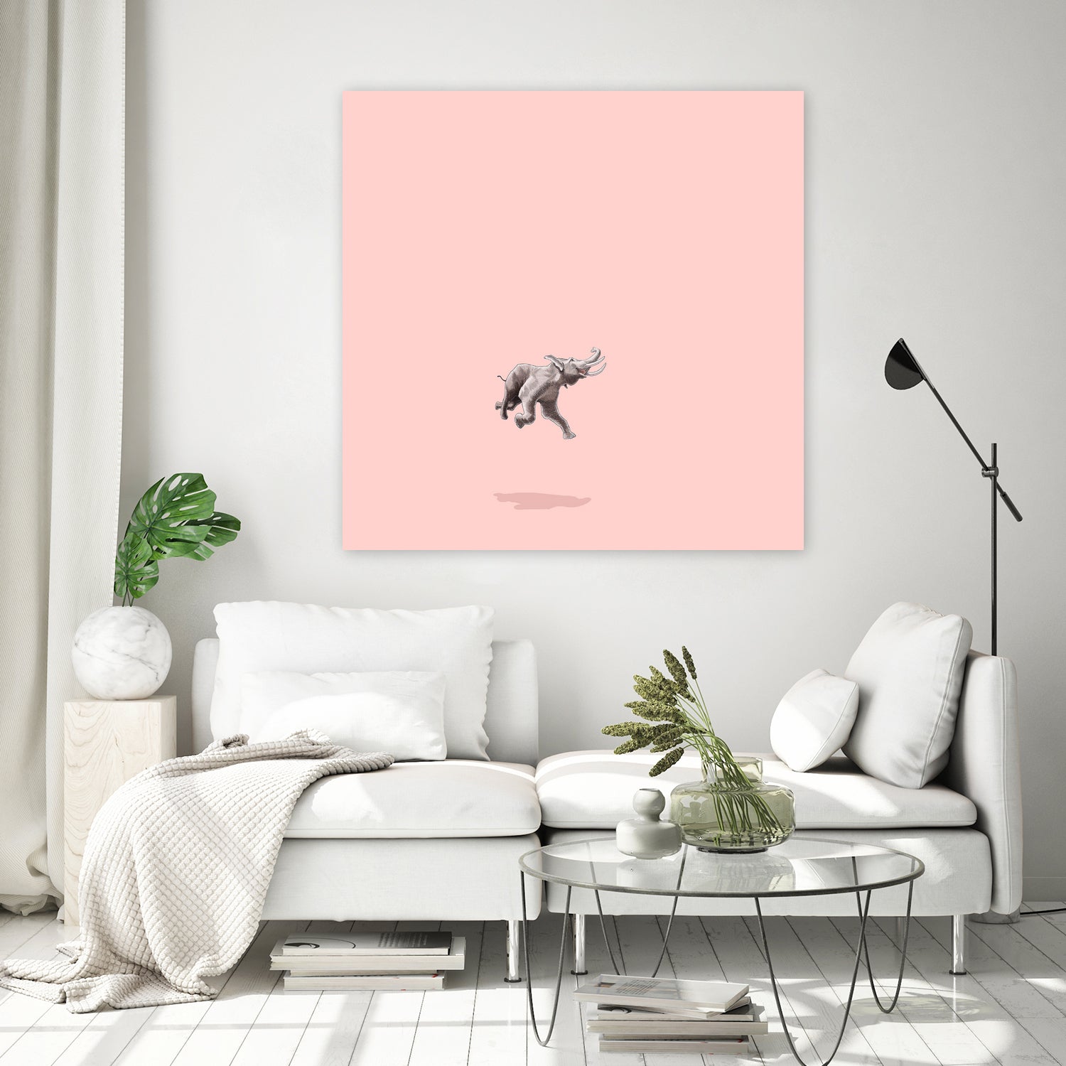 Float - Like a bird by Jason Ratliff on GIANT ART - pink digital painting