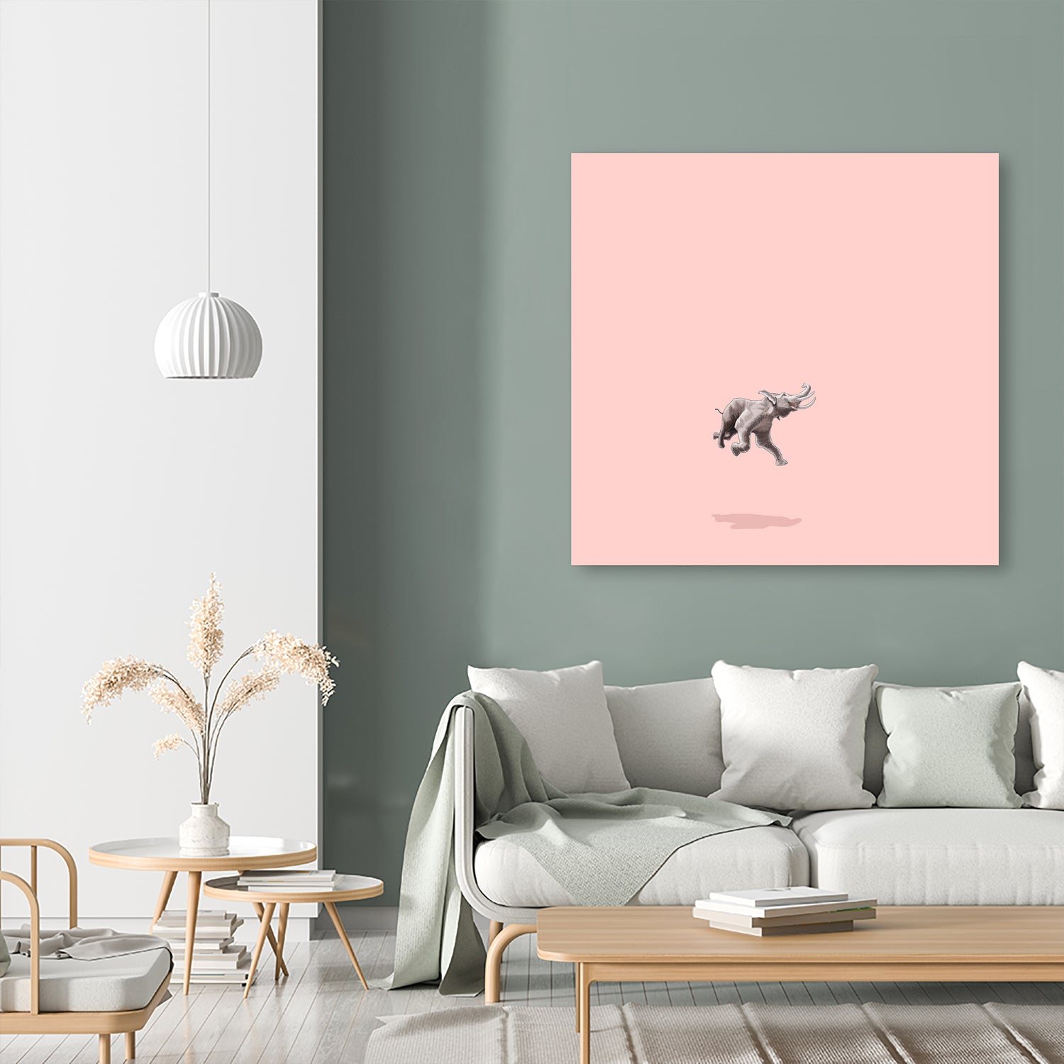 Float - Like a bird by Jason Ratliff on GIANT ART - pink digital painting
