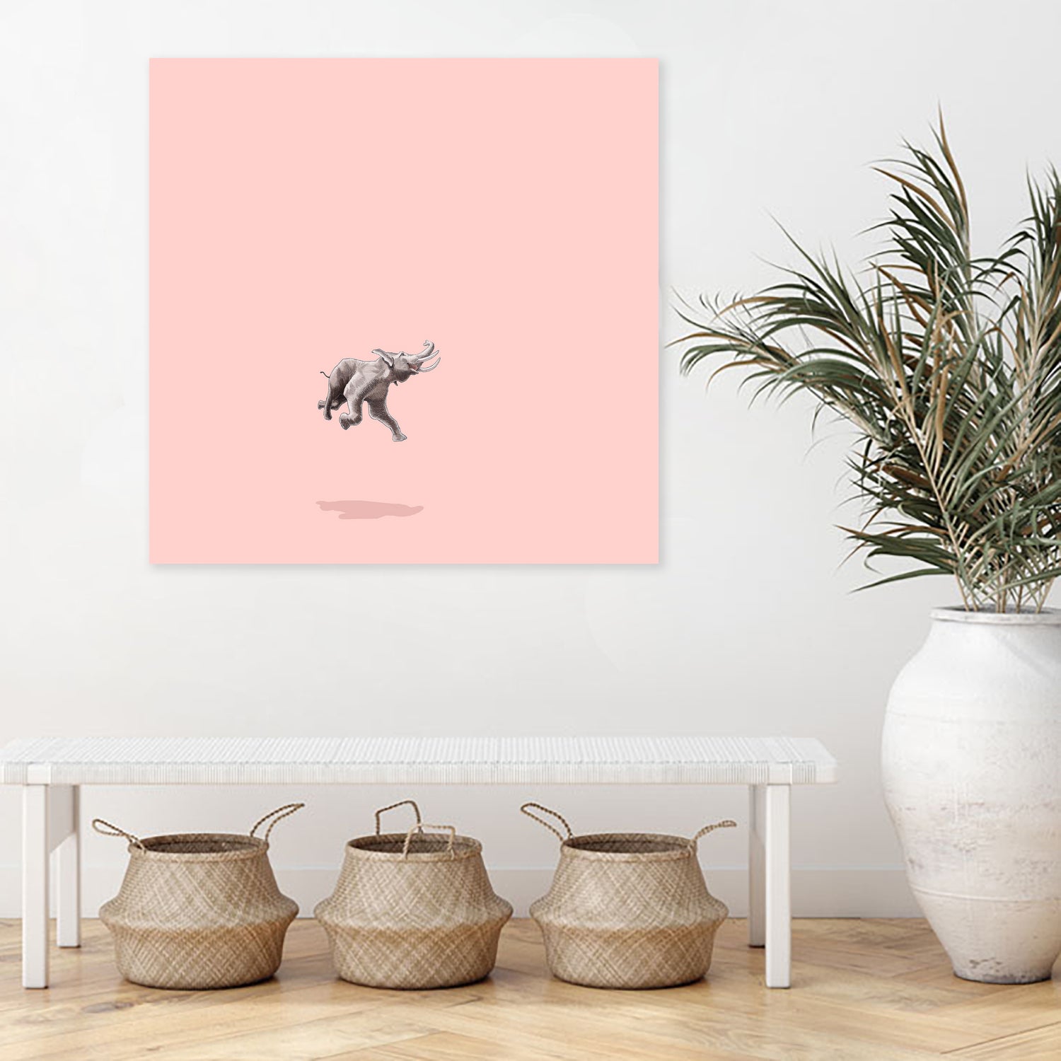 Float - Like a bird by Jason Ratliff on GIANT ART - pink digital painting