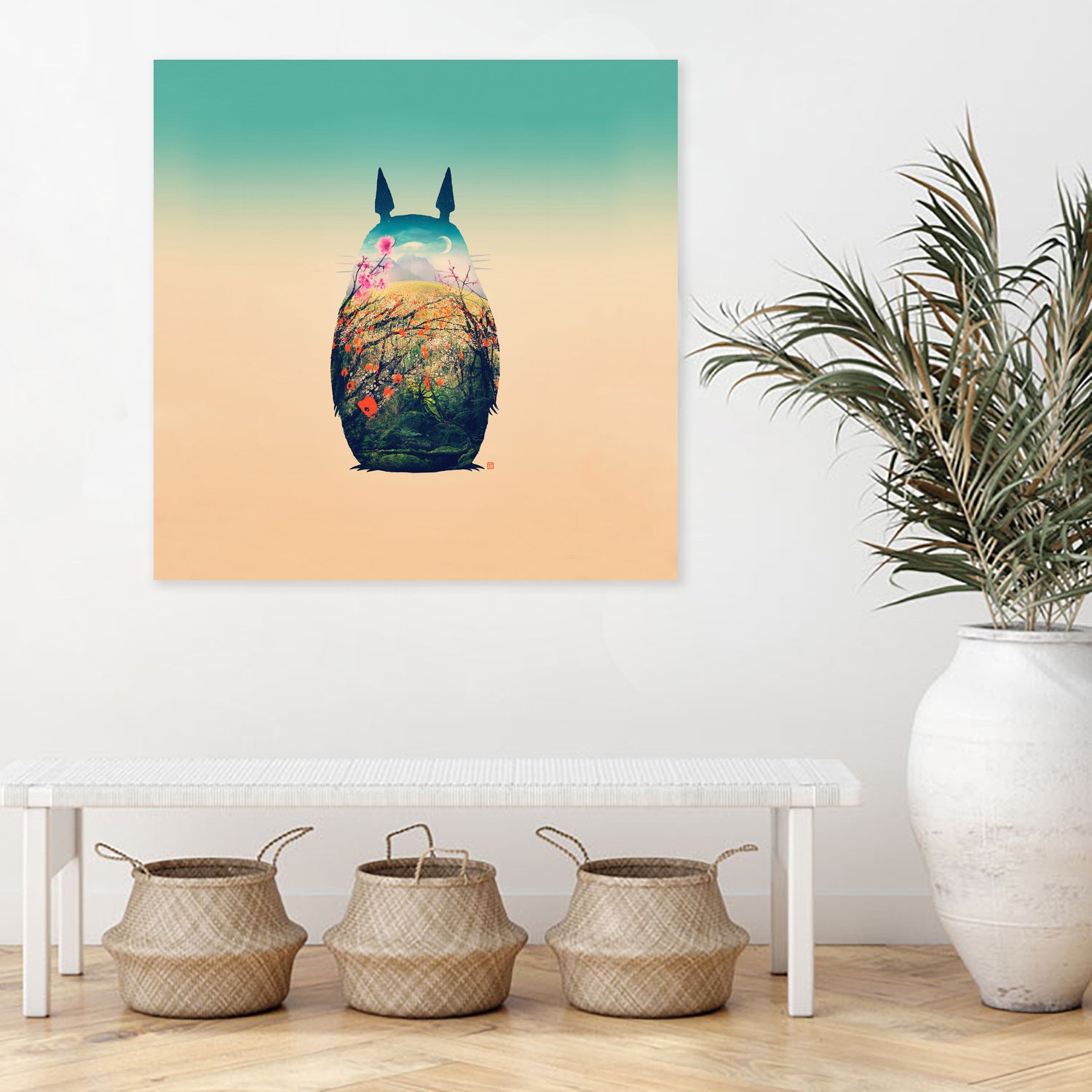 Tonari No Totoro, Special Edition by Victor Vercesi on GIANT ART - digital painting