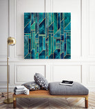 Blue Skies by Elisabeth Fredriksson on GIANT ART - blue digital painting