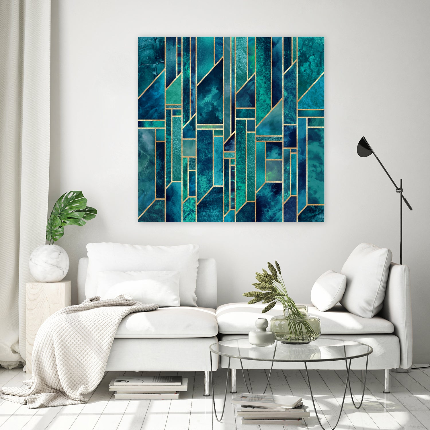 Blue Skies by Elisabeth Fredriksson on GIANT ART - blue digital painting