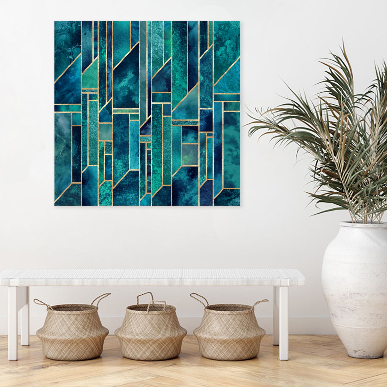 Blue Skies by Elisabeth Fredriksson on GIANT ART - blue digital painting