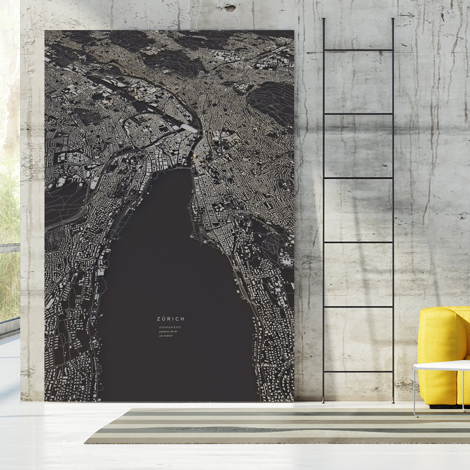 Zürich by Luis Dilger on GIANT ART - 3d art