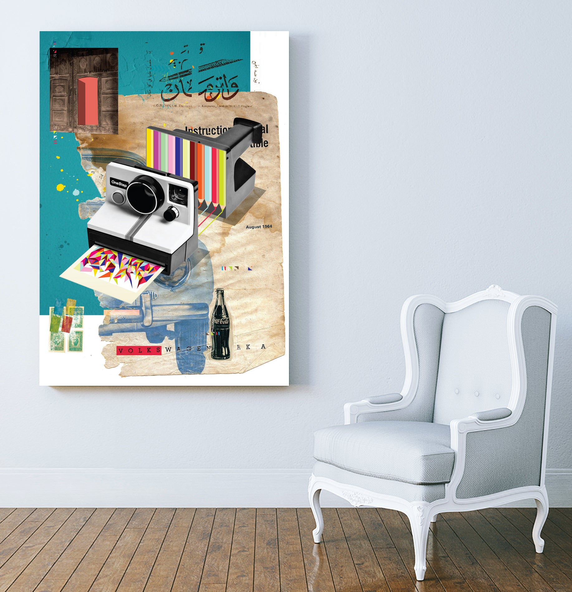 Colors In Progress by Mohammad Awwad on GIANT ART - green digital painting