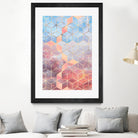 Magic Sky Cubes by Elisabeth Fredriksson on GIANT ART - yellow digital painting