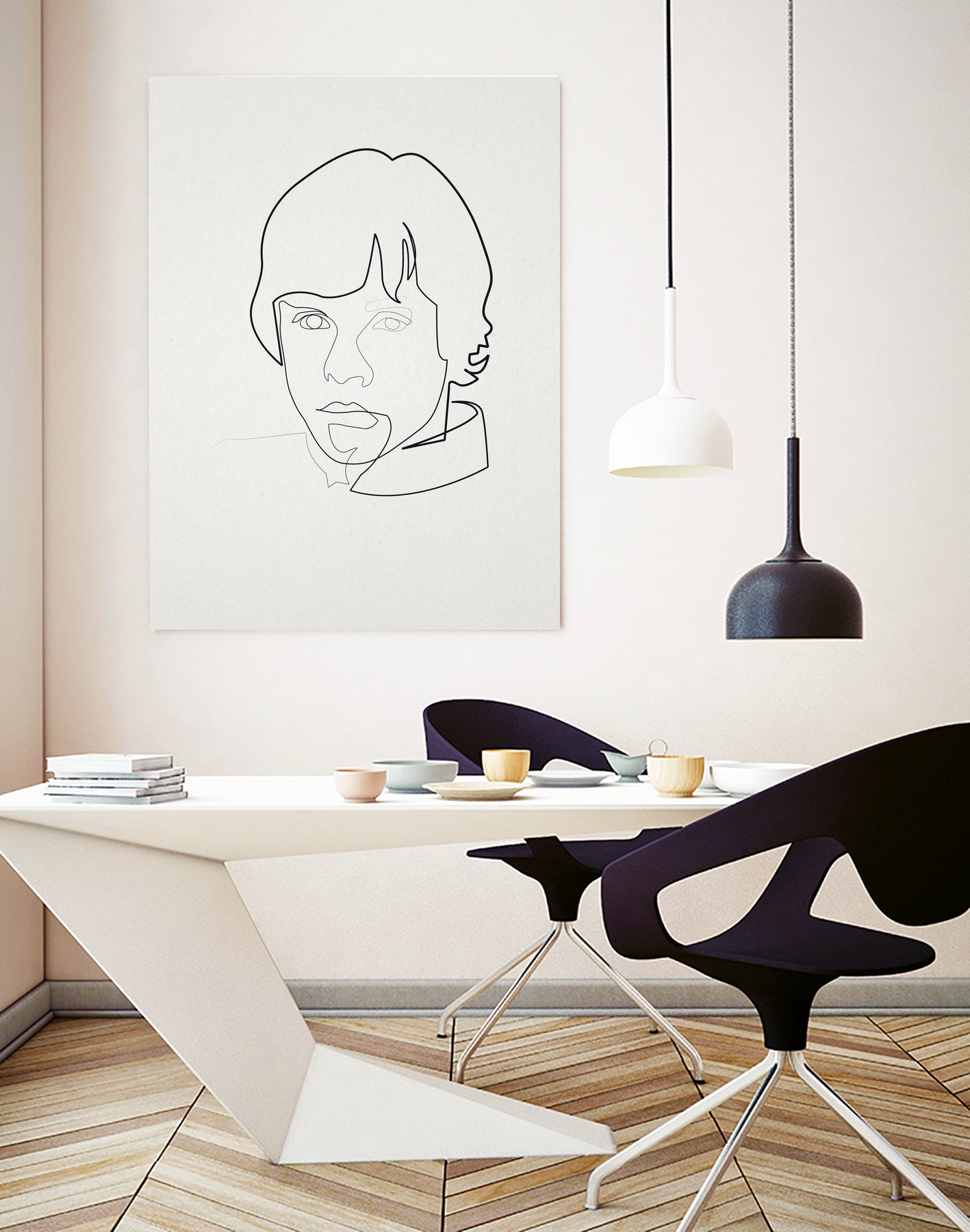 One Line Luke by Christophe Louis on GIANT ART - digital drawing
