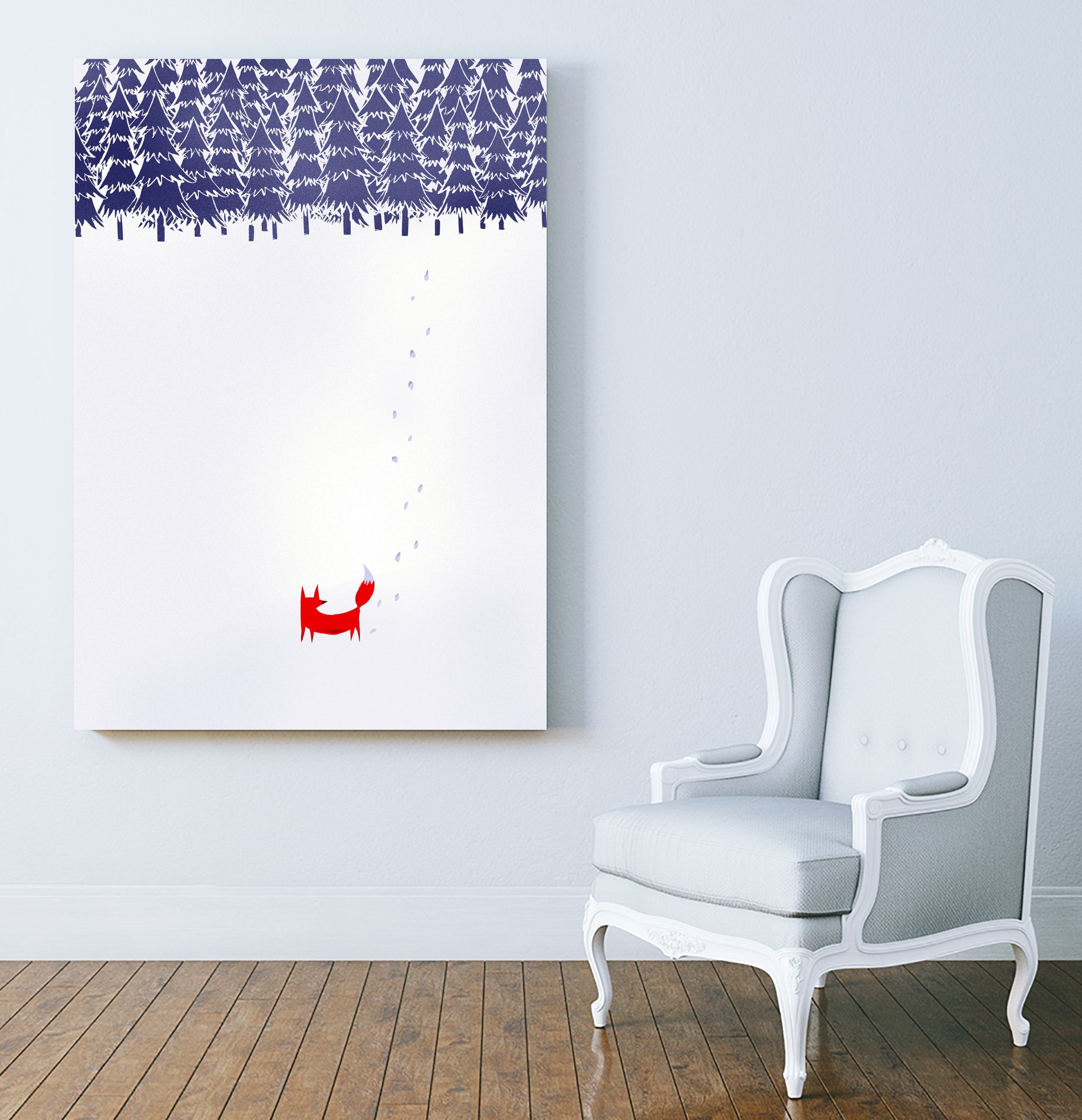 Alone in the Forest by Robert Farkas on GIANT ART - digital drawing