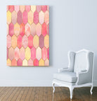 Stained Glass 1 by Elisabeth Fredriksson on GIANT ART - pink digital painting