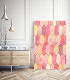 Stained Glass 1 by Elisabeth Fredriksson on GIANT ART - pink digital painting