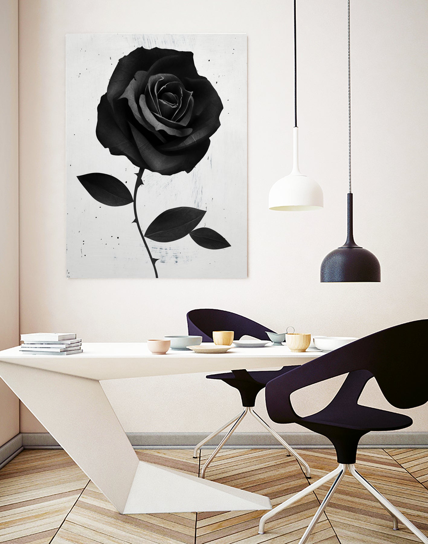Fabric Rose by Ruben Ireland on GIANT ART - digital painting