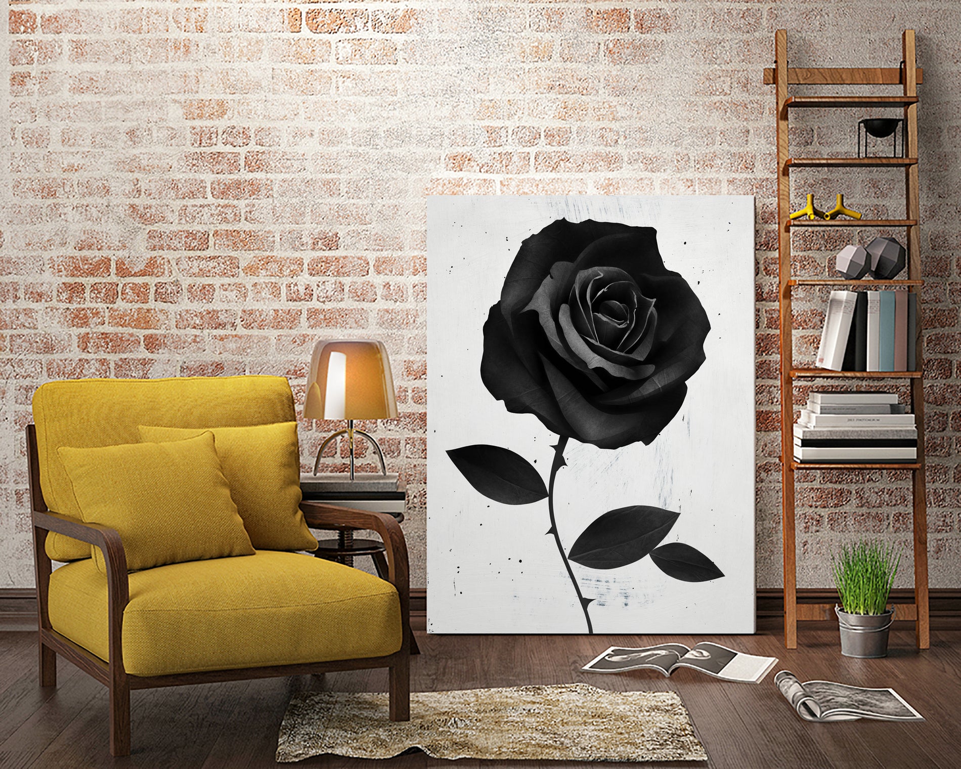 Fabric Rose by Ruben Ireland on GIANT ART - digital painting