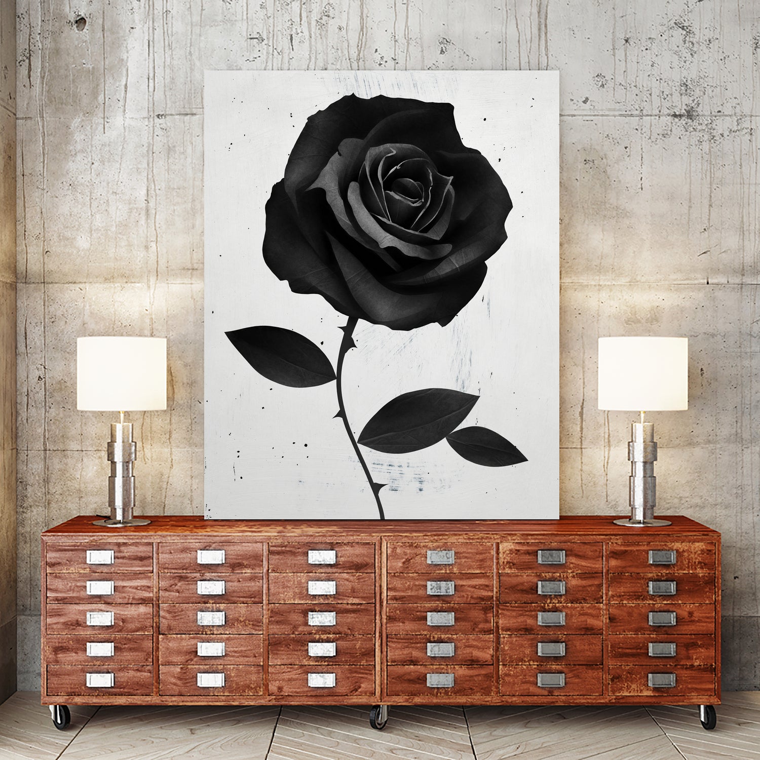 Fabric Rose by Ruben Ireland on GIANT ART - digital painting