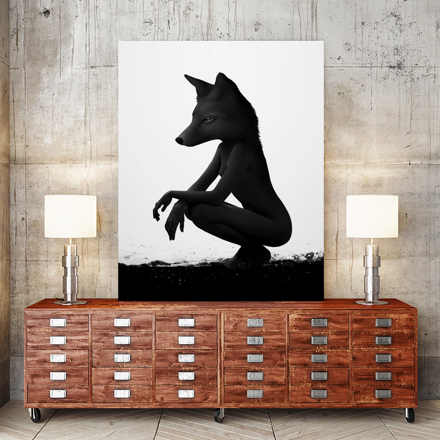 The Silent Wild by Ruben Ireland on GIANT ART - digital painting