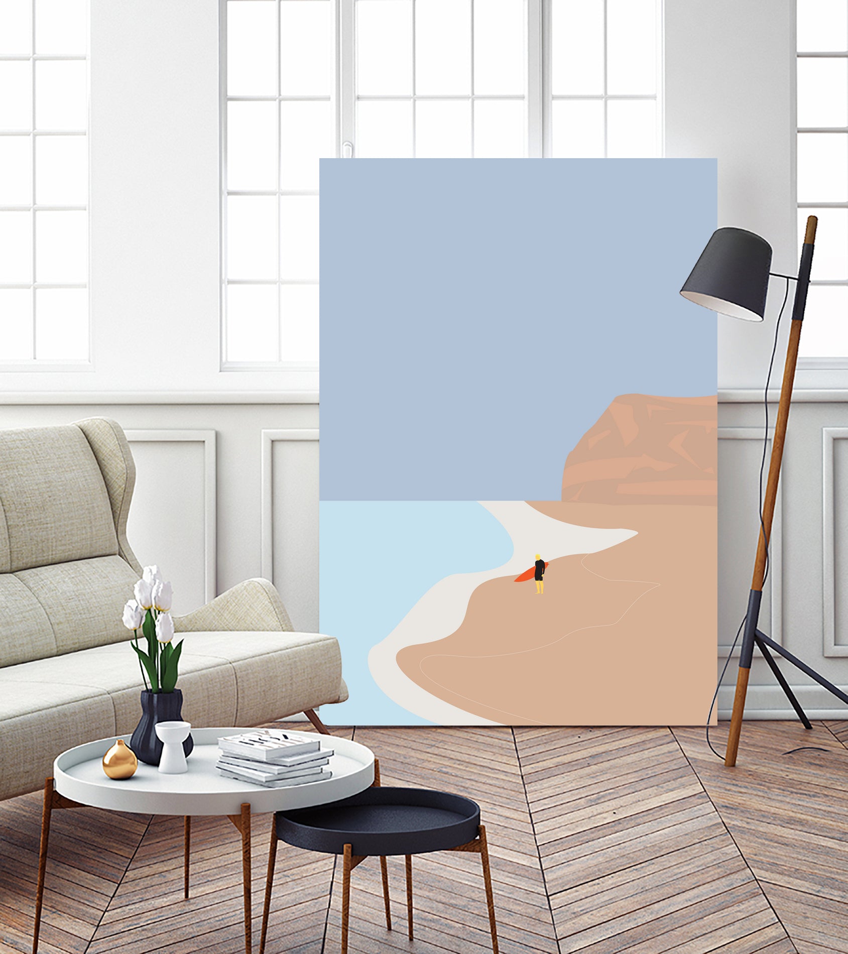 ORN�JELSE SURF No.01 by Swen Swensøn on GIANT ART - digital painting