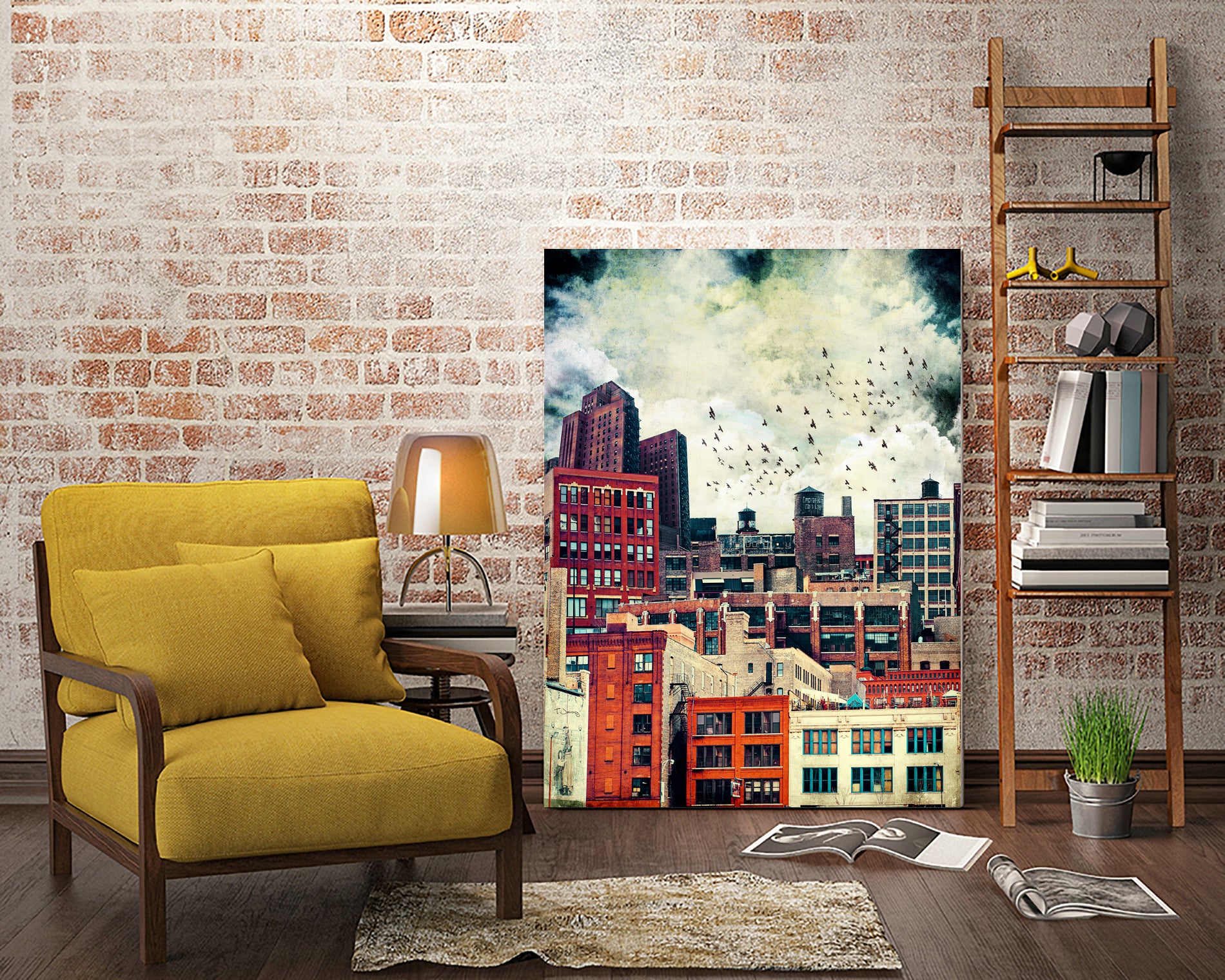 Rooftop #06 by Tim Jarosz on GIANT ART - photo illustration