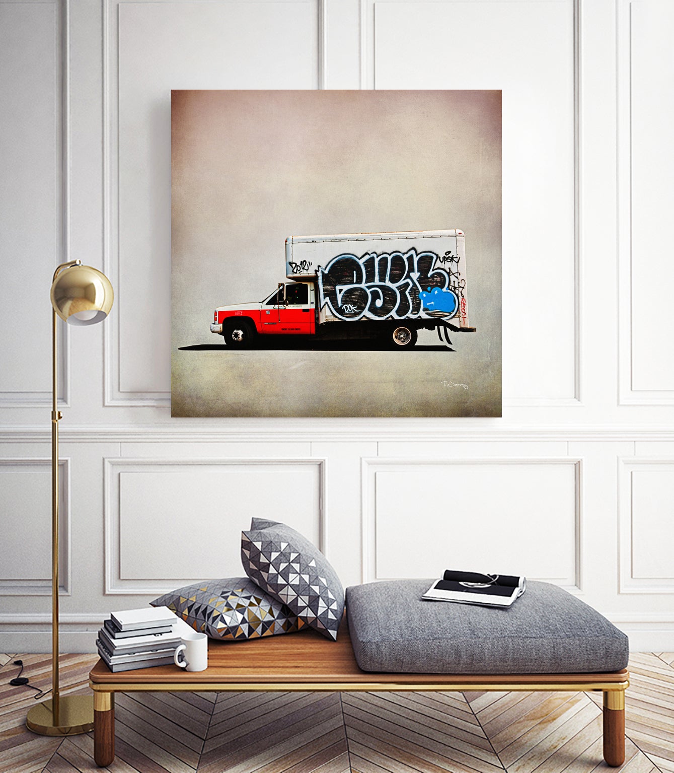 Truck #4 by Tim Jarosz on GIANT ART - photo illustration