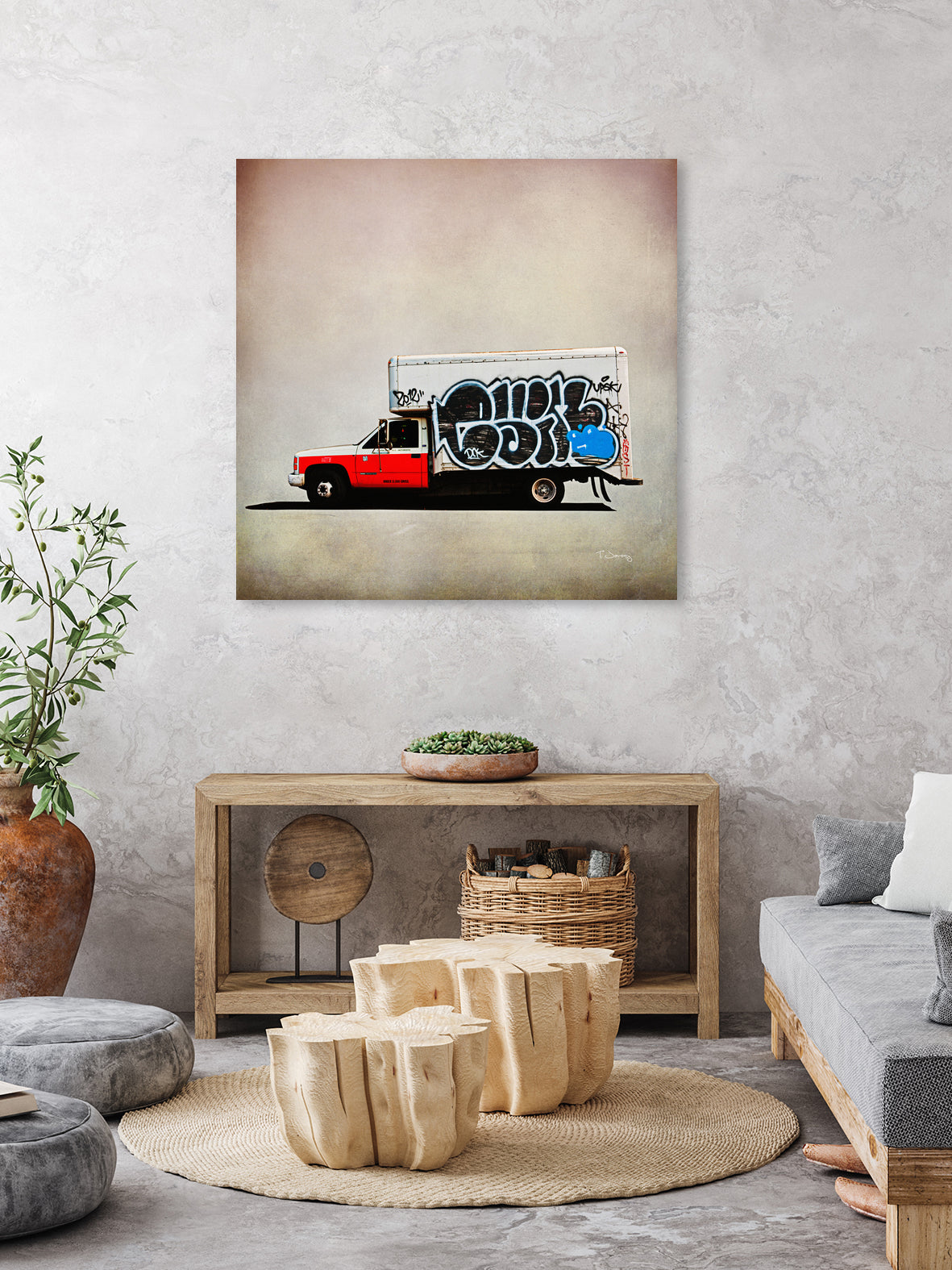 Truck #4 by Tim Jarosz on GIANT ART - photo illustration
