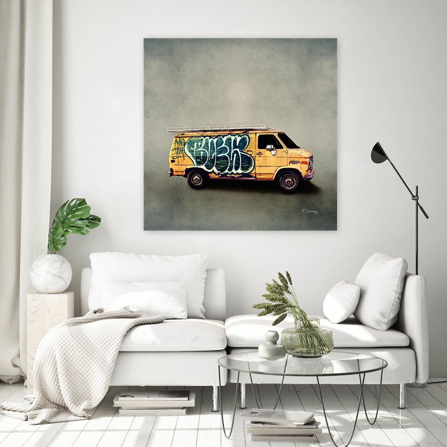 Van #8 by Tim Jarosz on GIANT ART - photo illustration