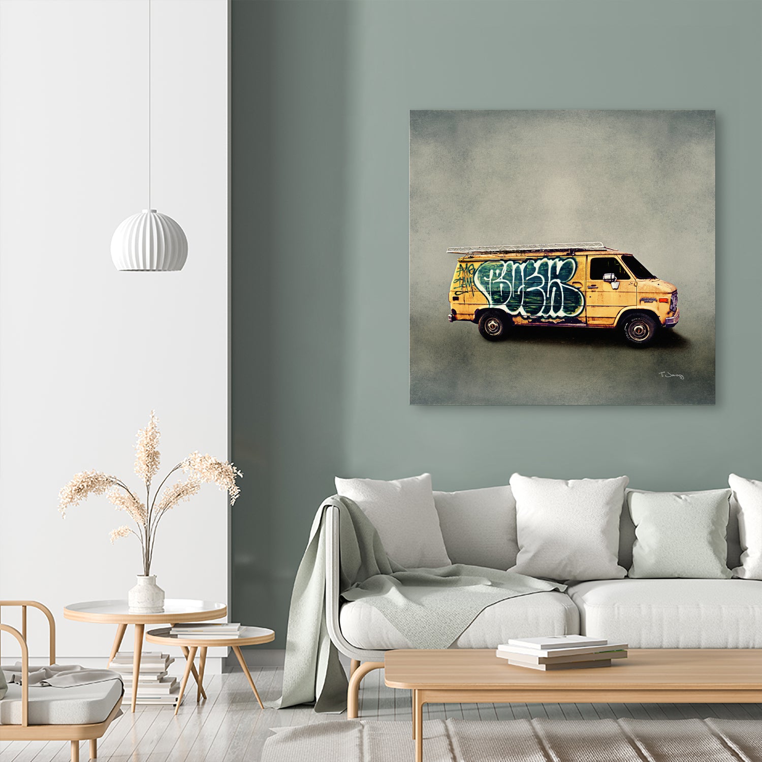 Van #8 by Tim Jarosz on GIANT ART - photo illustration