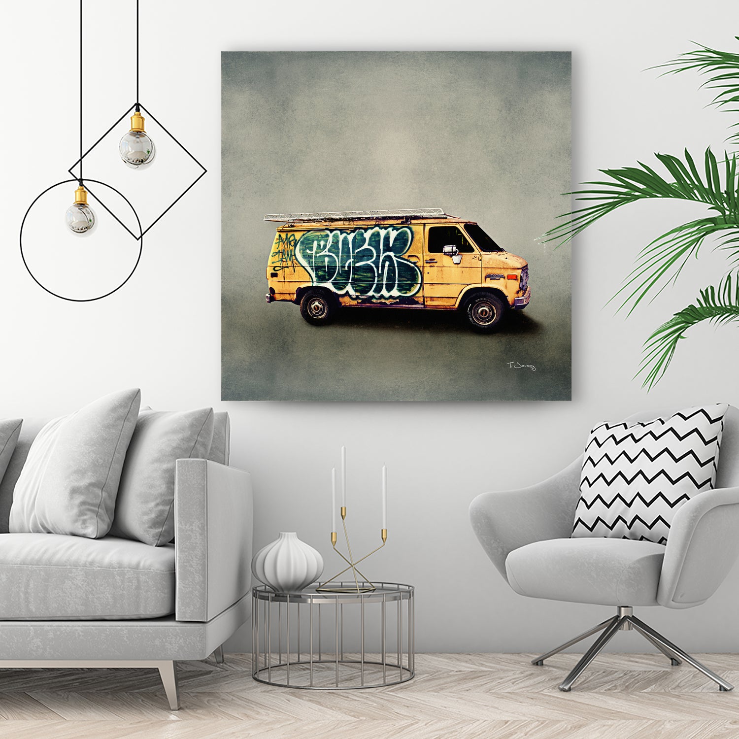 Van #8 by Tim Jarosz on GIANT ART - photo illustration