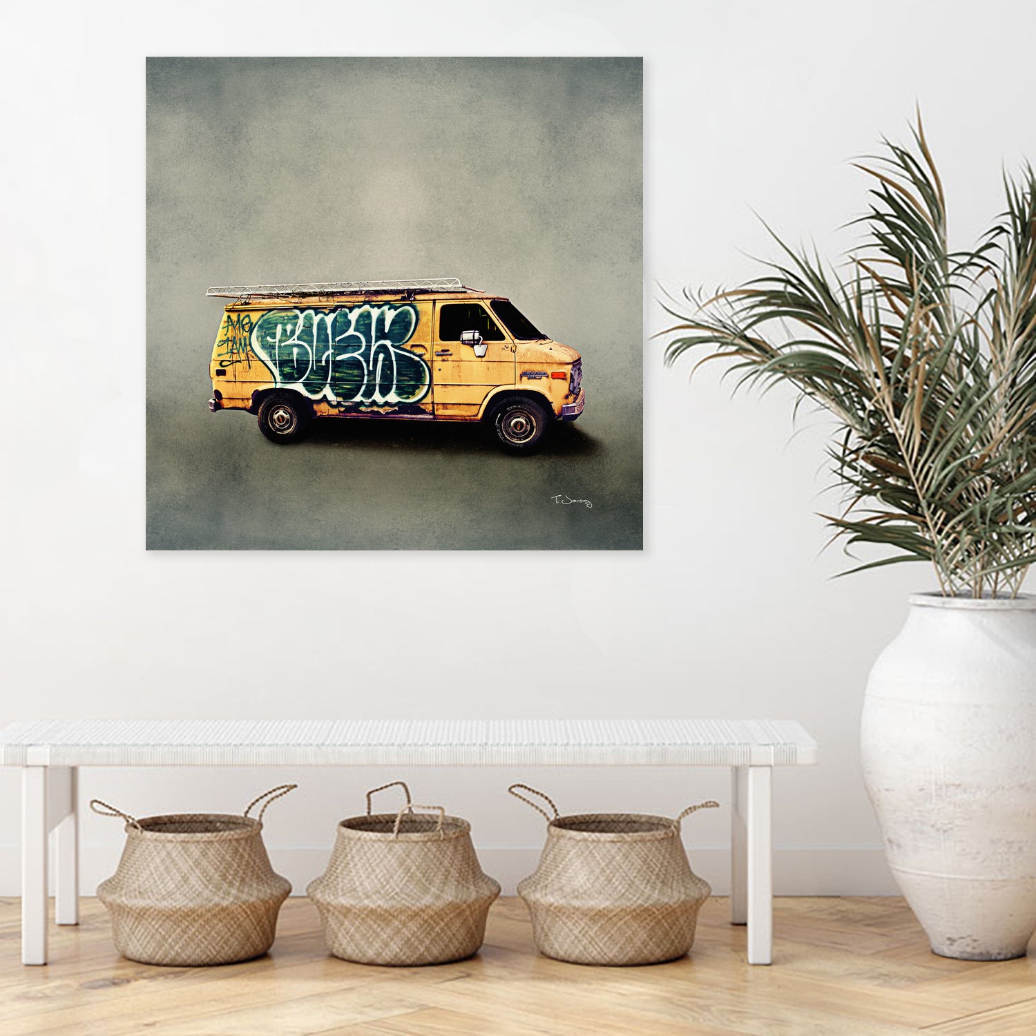 Van #8 by Tim Jarosz on GIANT ART - photo illustration