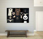 Bears of the world by Rodrigo Esparza-Salas on GIANT ART - white digital drawing