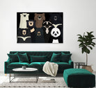 Bears of the world by Rodrigo Esparza-Salas on GIANT ART - white digital drawing