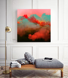 The Background World by Jamison Gish on GIANT ART - orange digital painting