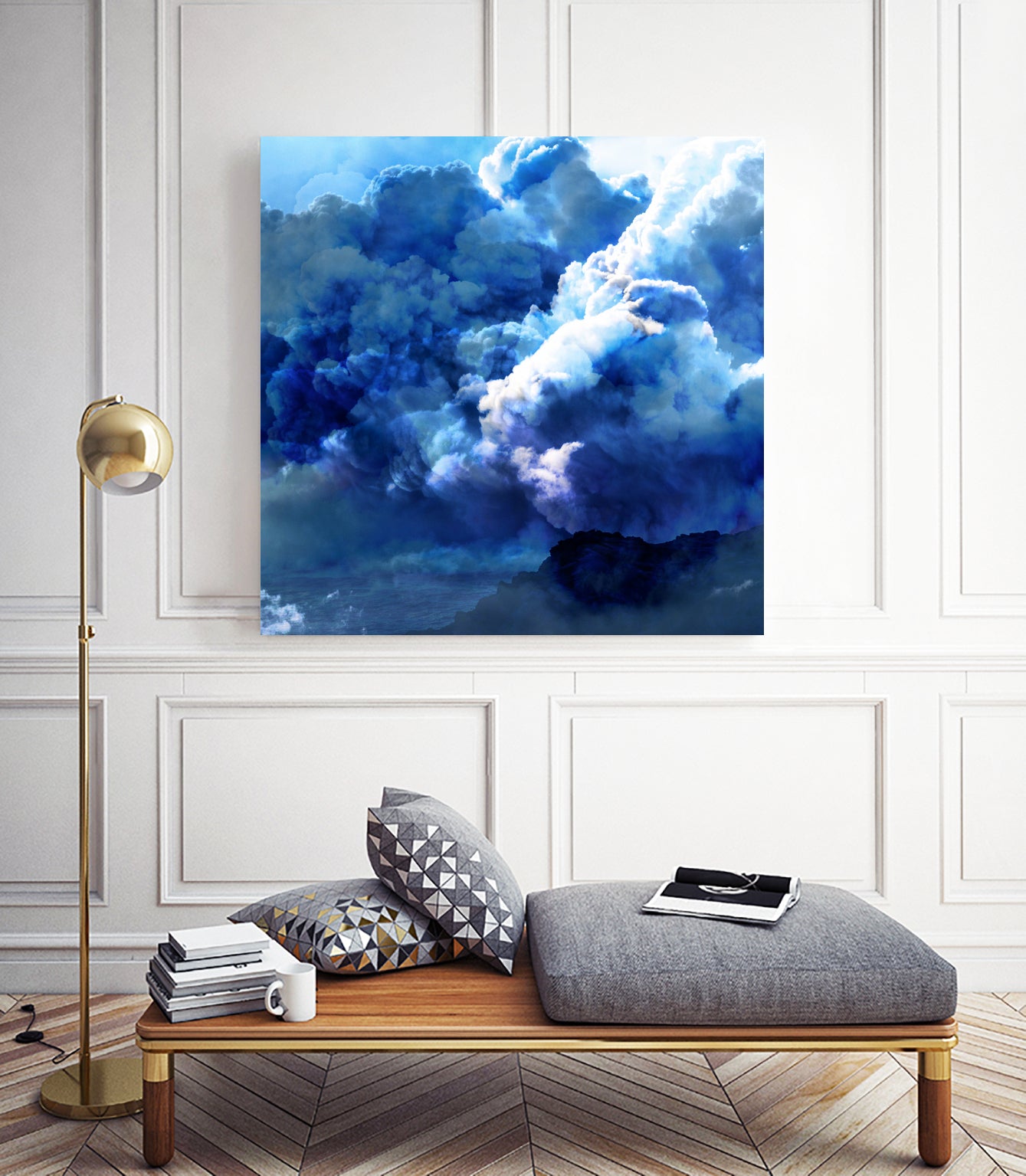 Clouds by Ash Nieman on GIANT ART - blue photo manipulation