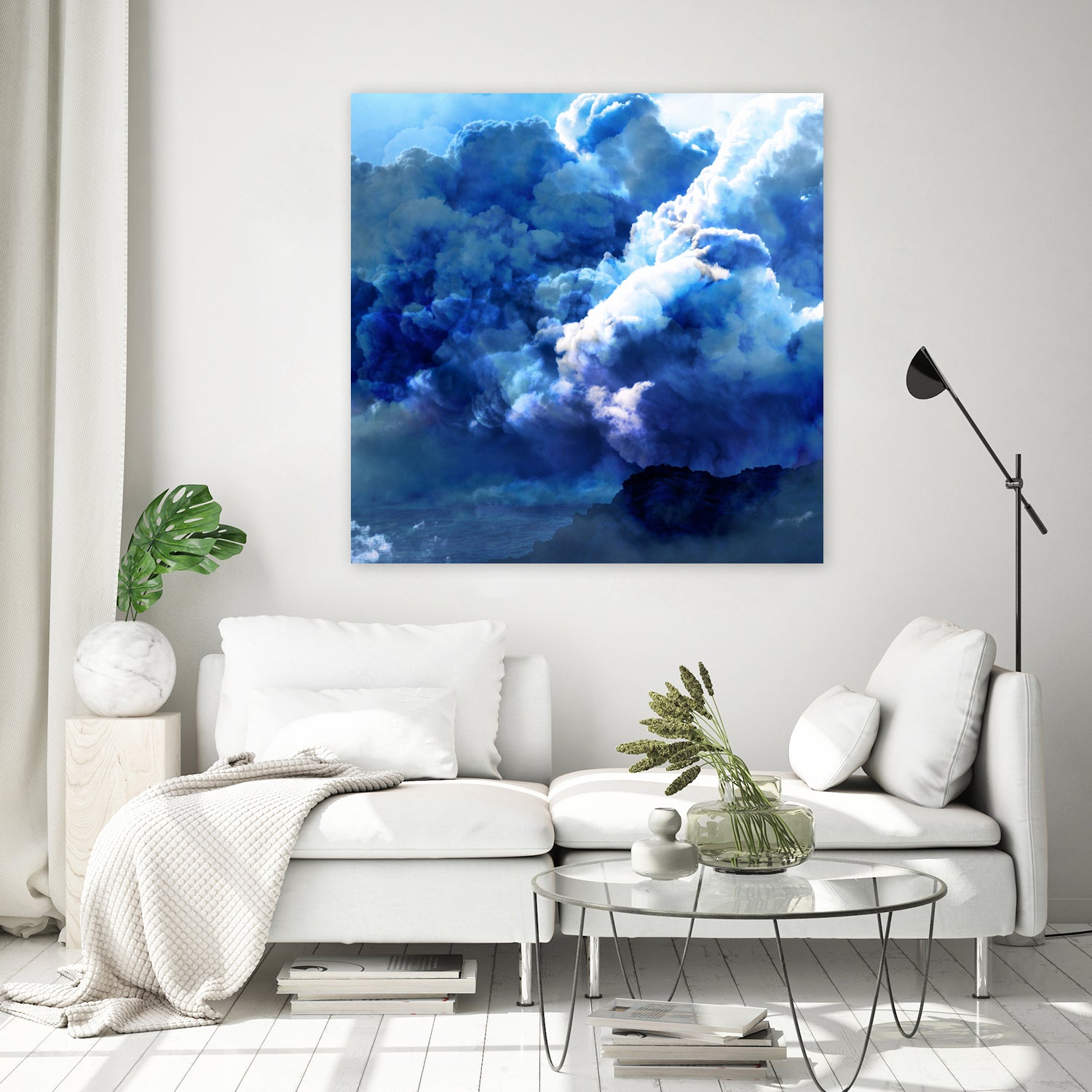 Clouds by Ash Nieman on GIANT ART - blue photo manipulation
