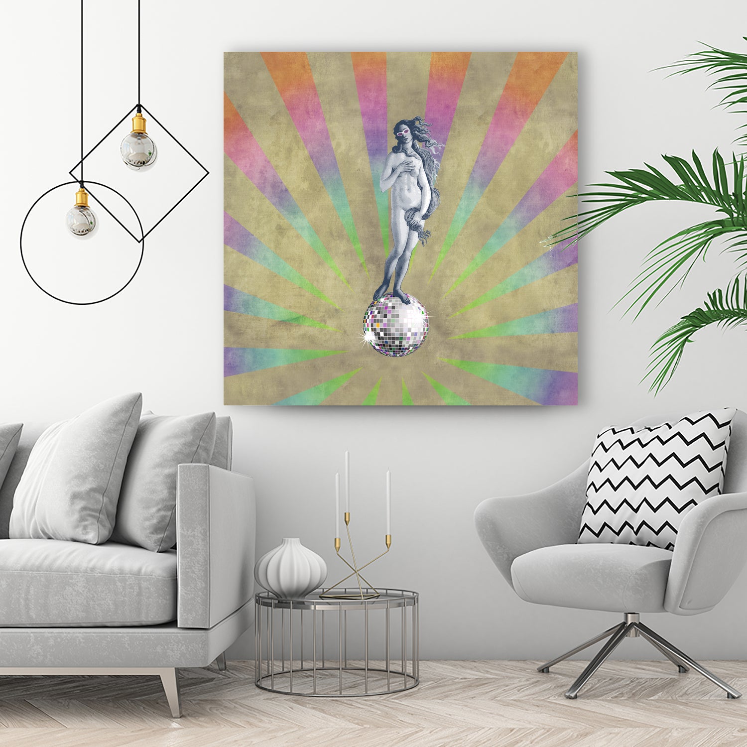 Disco Venus by Angelo Cerantola on GIANT ART - white photo illustration