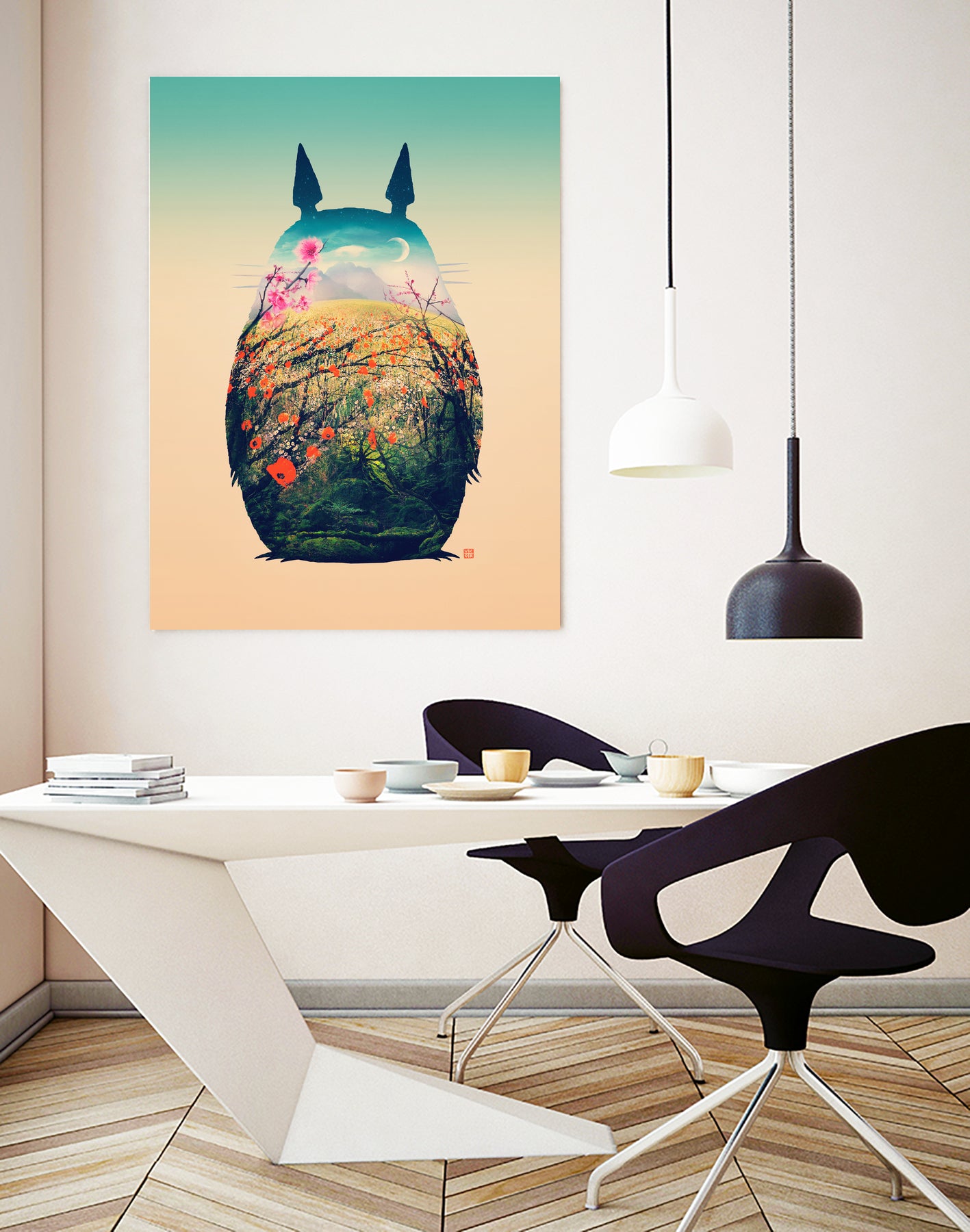 Tonari No Totoro, Special Edition by Victor Vercesi on GIANT ART - digital painting