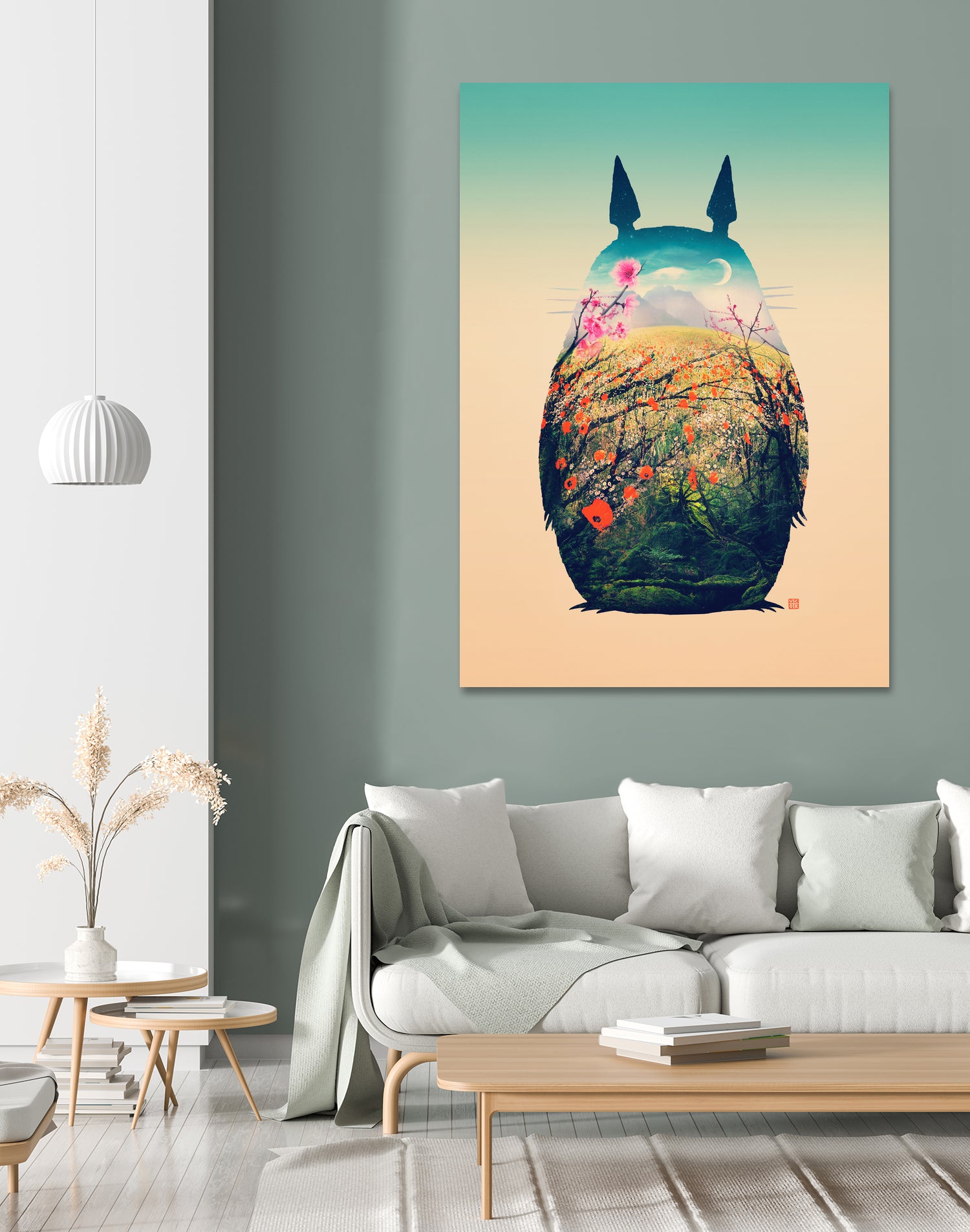 Tonari No Totoro, Special Edition by Victor Vercesi on GIANT ART - digital painting