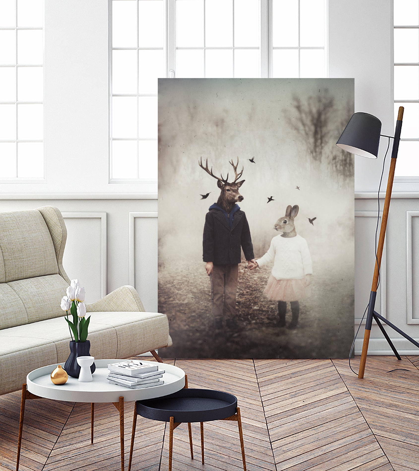 Creatures of Commonplace by Kevin Keller on GIANT ART - white photo manipulation