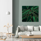 Emerald Night by Elisabeth Fredriksson on GIANT ART - green digital painting