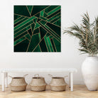 Emerald Night by Elisabeth Fredriksson on GIANT ART - green digital painting