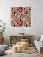 Because Sloths by ChalermPhol Harnchakkham on GIANT ART - red digital drawing